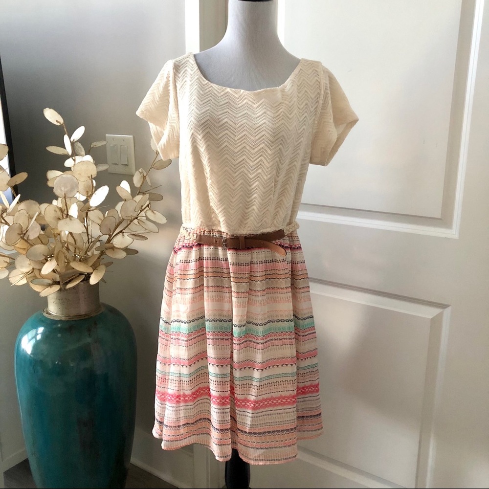 Maurice’s printed woven top dress